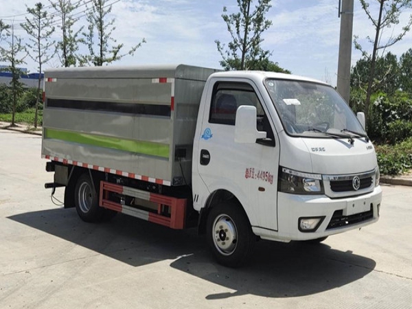 小型純電動密閉式桶裝垃圾車 小型純電動密閉式桶裝垃圾車